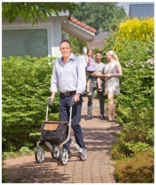 Trust Care Outdoor Rollator Let's Go Out schwarz/silber