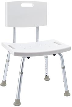Ridder A00602101 Badezimmer-Stuhl mit Rückenlehne