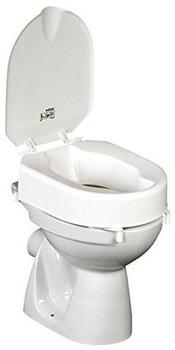 ETAC Hi-Loo Toilettensitzerhöhung 6 cm mit Deckel und Klammern 80301067