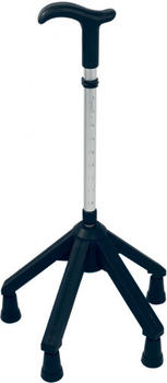 Rebotec Quadro Vierfussgehhilfe mit Fritzgriff