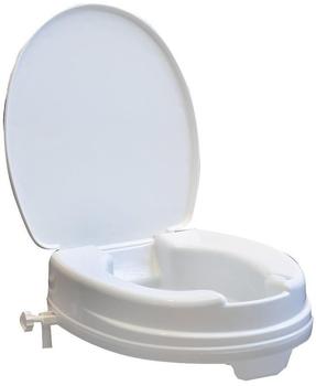 Servoprax SERVOCARE nanoComfort Toilettensitzerhöhung mit Deckel weiß 1 Stück