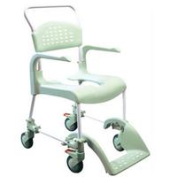 Etac Dusch- und Toilettenrollstuhl Clean mintgr&uuml;n 55cm hoch, Badehilfen