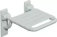 HEWI Klappsitz Serie 801 (Badhocker, Badsitz, Duschsitz) Farbe wei&szlig;, 378x414...
