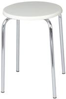 WENKO Exclusiv Badhocker mit wei&szlig;er MDF-Sitzfl&auml;che 15580100
