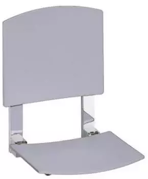Keuco Plan Care Klappsitz 34982010038 chrom/lichtgrau