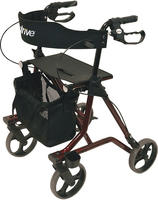 Drive Medical Leichtgewicht Rollator Torro rot 1 St
