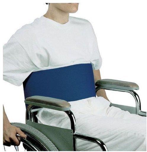 Stock-Fachmann Bauchgurt für Rollstühle, mit Klettverschluss, mittel