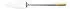 Villeroy & Boch Ella 18/10 teilvergoldet Fischmesser