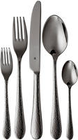 WMF Besteck-Set "Sitello" geschmiedete Messer, farbecht, Wellenschliff,