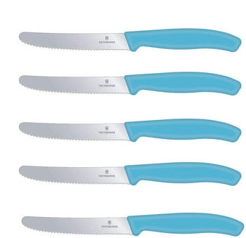 Victorinox Tafelmesser Classic Karibikblau 5er Set