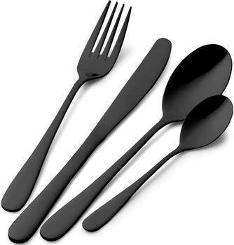 Pintinox Besteck-Set Princess Sun 24-tlg. schwarz