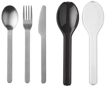 Mepal Ellipse Besteckset 3-teilig Nordic Black (105760041100)