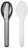Mepal Ellipse Besteckset 3-teilig Nordic Black (105760041100)