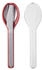 Mepal Ellipse Besteckset 3-teilig Vivid Mauve (105760078700)
