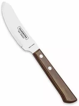 Tramontina Pizza Messer mit Echtholzgriff 21cm
