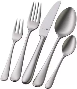 WMF Merit Besteck-Set, 66-teilig, Cromargan protect&reg;, sandgestrahlt