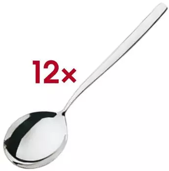WMF BISTRO Tassenlöffel 18/10 L 16,6 cm PK 12 ST