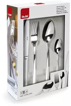 ibili Besteckset 24-teilig Edelstahl (680250)