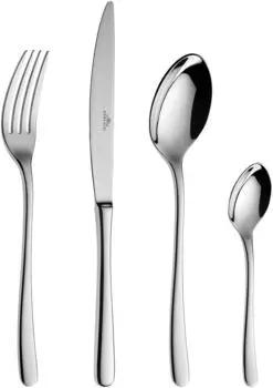 Gerlach Muza Besteck-Set 24-tlg., Edelstahl, 6 Personen (49P)