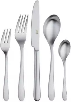 Cilio Firenze Besteck-Set 30-teilig, Edelstahl satiniert (125399)