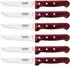 Tramontina Gaucho Steakmesser-Set 6-teilig, Polywood rot (29899/158)