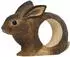 Wildlife Garden Serviettenring Kaninchen, Holz handgeschnitzt (WG4564)