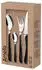 Amefa Eclat Nature Besteckset 24-tlg. Schwarzes Holz (2274PNAF02C40)