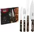 Tramontina FSC Polywood Grillbesteck-Set 14-teilig Edelstahl, Kastanie (29899/211)