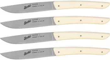 Berkel Steakmesser-Set COLOR Creme, 11cm, 4-teilig