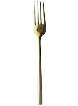 M&auml;ser Oneda Men&uuml;gabel-Set, Edelstahl 18/10, wei&szlig;gold, 12-teilig (935231)