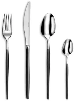 Amefa Soprano Besteck-Set 16-teilig, schwarz
