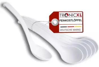 TronicXL Feinkostl&ouml;ffel SAN sp&uuml;lmaschinenfest 12er-Set