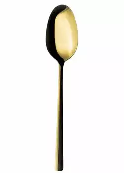 M&auml;ser Oneda Men&uuml;l&ouml;ffel-Set Edelstahl wei&szlig;gold, 12 Personen (935232)