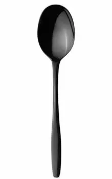 Mäser Nigran Kaffeelöffel-Set 12 Personen, Edelstahl, schwarz (935246)