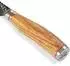 Wakoli Olive HS 4-teiliges Steakmesser-Set, Damaststahl (VG10), Olivenholzgriffe, 12,5cm Klinge (Olive HS)
