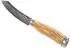Wakoli Olive HS 4-teiliges Steakmesser-Set, Damaststahl (VG10), Olivenholzgriffe, 12,5cm Klinge (Olive HS)
