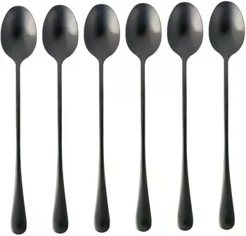 Intirilife L&ouml;ffel-Set 6-teilig, Edelstahl, 19cm (IL-100921)