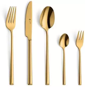 Amefa VIVENDI Besteck-Set 30-tlg. 18/10 Edelstahl gold PVD (WG1700513)