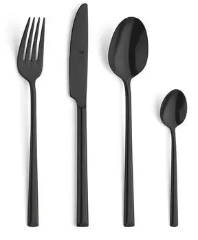 Paul Wirths VIVENDI Besteck-Set 24-tlg. 18/10 Edelstahl schwarz (WB1700510)