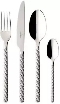 Villeroy & Boch Montauk Tafelbesteck 144-teilig, Edelstahl, spülmaschinenfest (89781347-0)