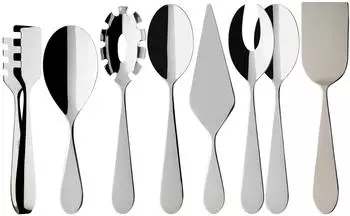 Villeroy & Boch Sereno XXL Servierbesteck-Set, silber, 7-teilig (53387430-0)