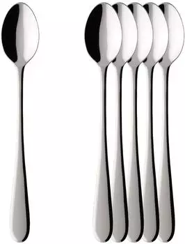 Villeroy & Boch Oscar Latte-Macchiato-L&ouml;ffel 18,1cm, 6er-Set