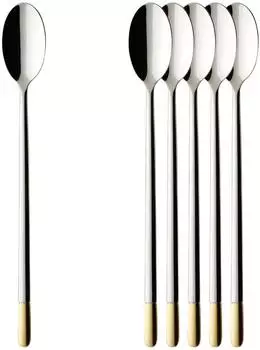 Villeroy & Boch Ella Latte-Macchiato-L&ouml;ffel 19,8cm Edelstahl 6er-Set (86372011-0)