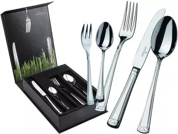 Picard & Wielp&uuml;tz Aradena Tafelbesteck-Set 30-teilig mit Besteckbox (89251321-0)