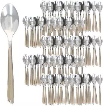 Ritzenhoff & Breker Beauty Menülöffel 120er-Set taupe, Edelstahl (805543)