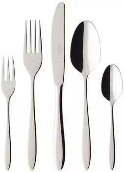 Villeroy & Boch Annalena Tafelbesteck-Set 180-teilig, Edelstahl, sp&uuml;lmaschinenfest (64443220-0)