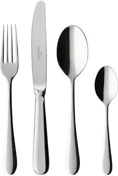 Villeroy & Boch Oscar Tafelbesteck 144-teilig, Edelstahl, sp&uuml;lmaschinenfest (25096133-0)
