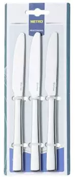 Metro Professional Larissa Buttermesser Chromstahl 13/0, 12 St&uuml;ck (11789.5)