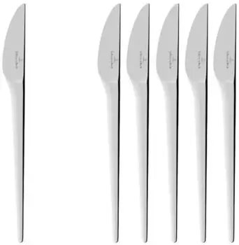 Villeroy & Boch NewMoon Tafelmesser 231mm, 6er Set