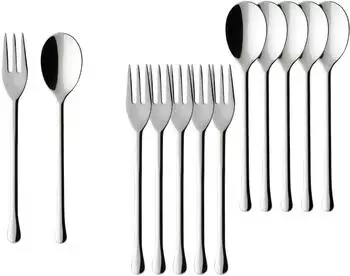 Villeroy & Boch Udine Kaffeebesteck-Set 12-teilig, Edelstahl (4262597020205)